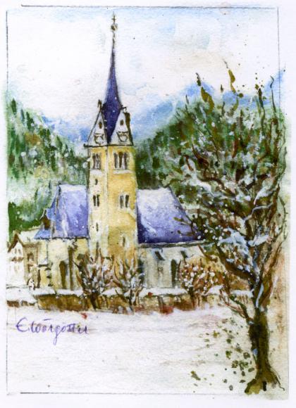 Kirchenbillet Pfarrkirche 1