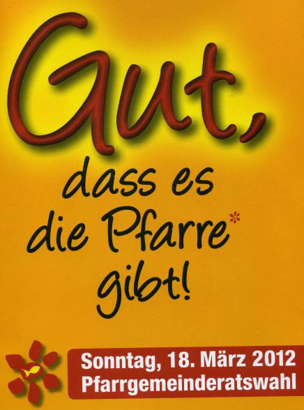 Plakat PGR-Wahl 2012
